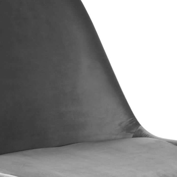 Chaise Velours Gris Ultra Confort Moderne et Élégante | NOVA - Designix
