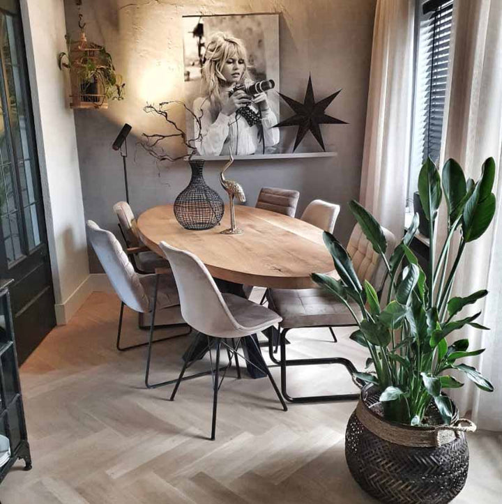 Chaise Velours Moderne Confort Durable Design Élégant | VELA - Designix