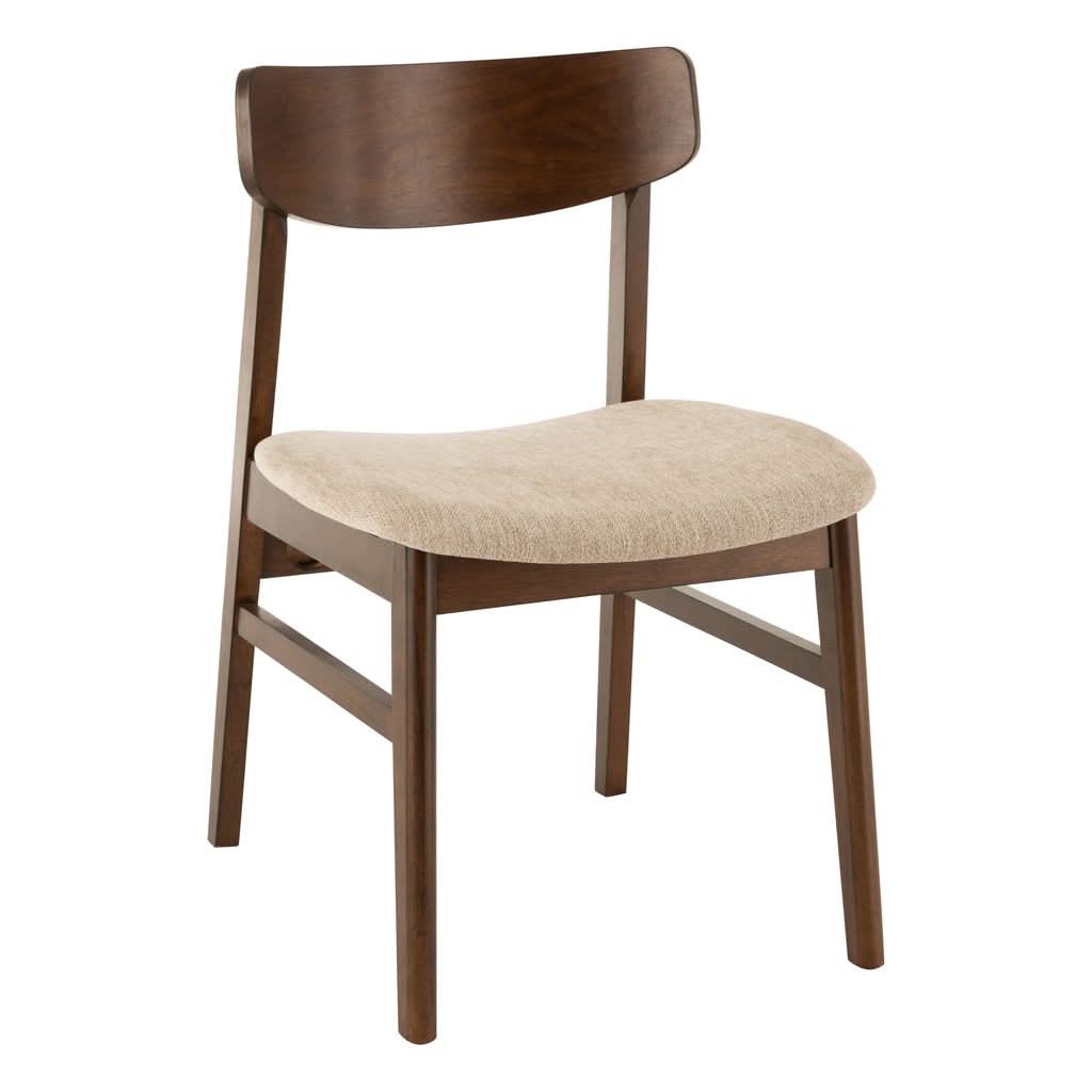 Chaise Vintage Bois Caoutchouc | Cale
