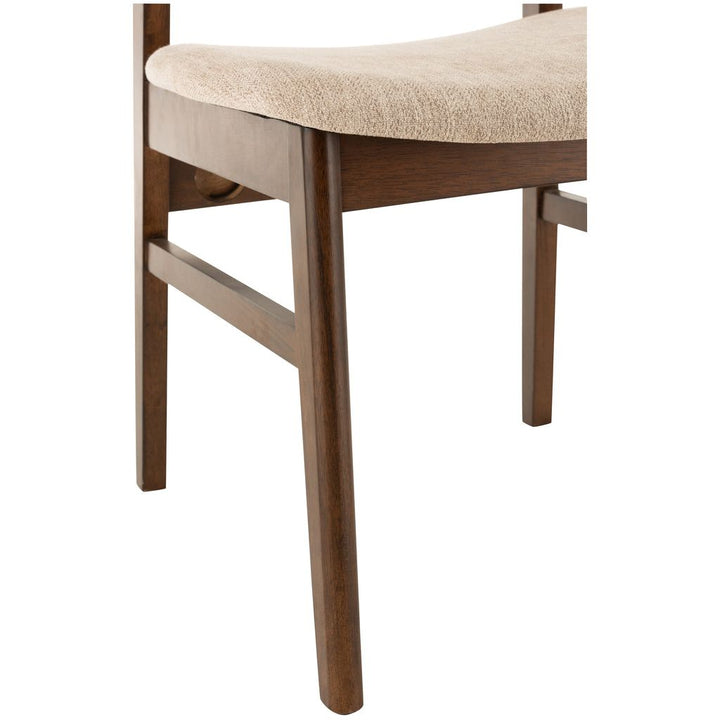Chaise Vintage Bois Caoutchouc | Cale - Designix Chaises