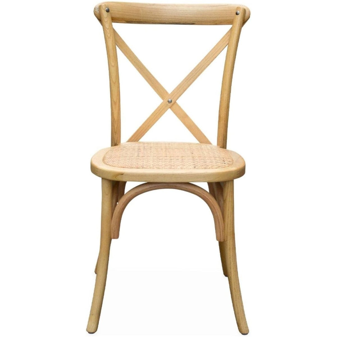 Chaises Bistro Bois Rotin | Jade - Designix Chaises