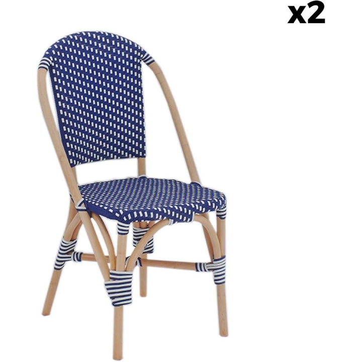 Chaises Bistrot Rotin Empilables | Zenith - Designix Chaises