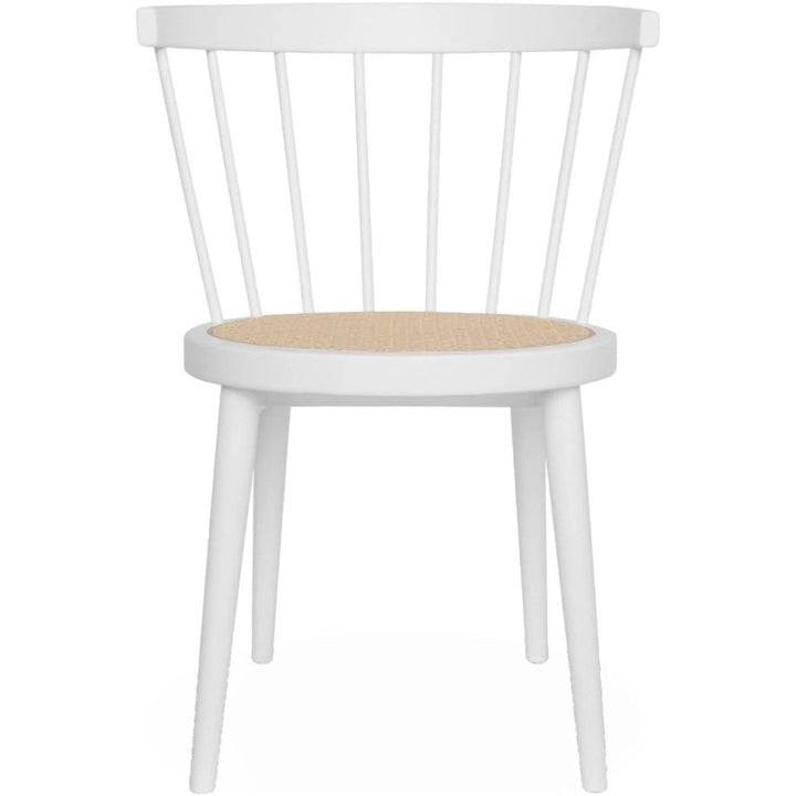 Chaises Blanches Bois Cannage | Amble - Designix Chaises