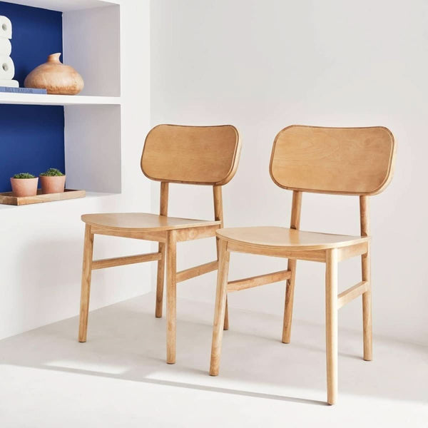 Chaises Bois Brossé Hévéa | Karma