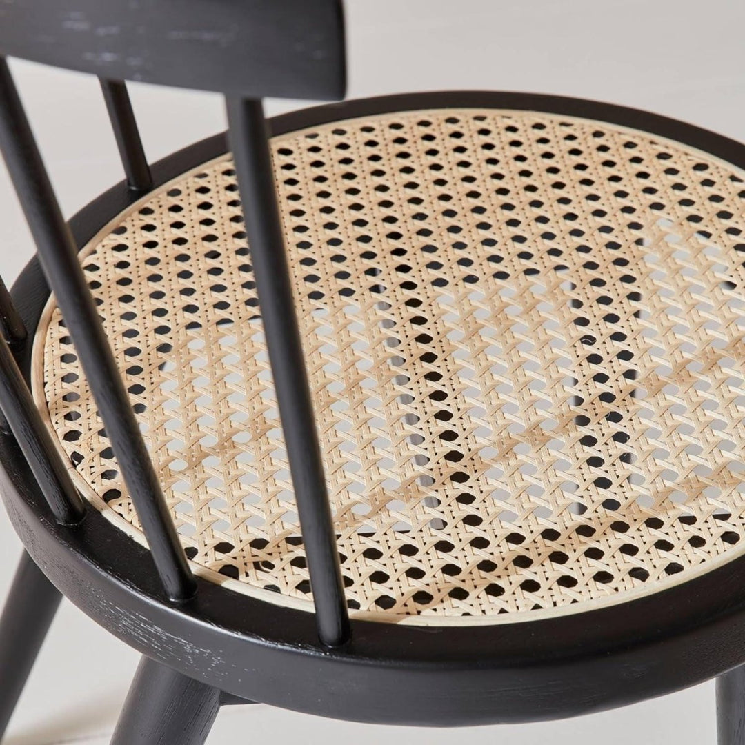 Chaises Bois Et Cannage | Raffin - Designix Chaises