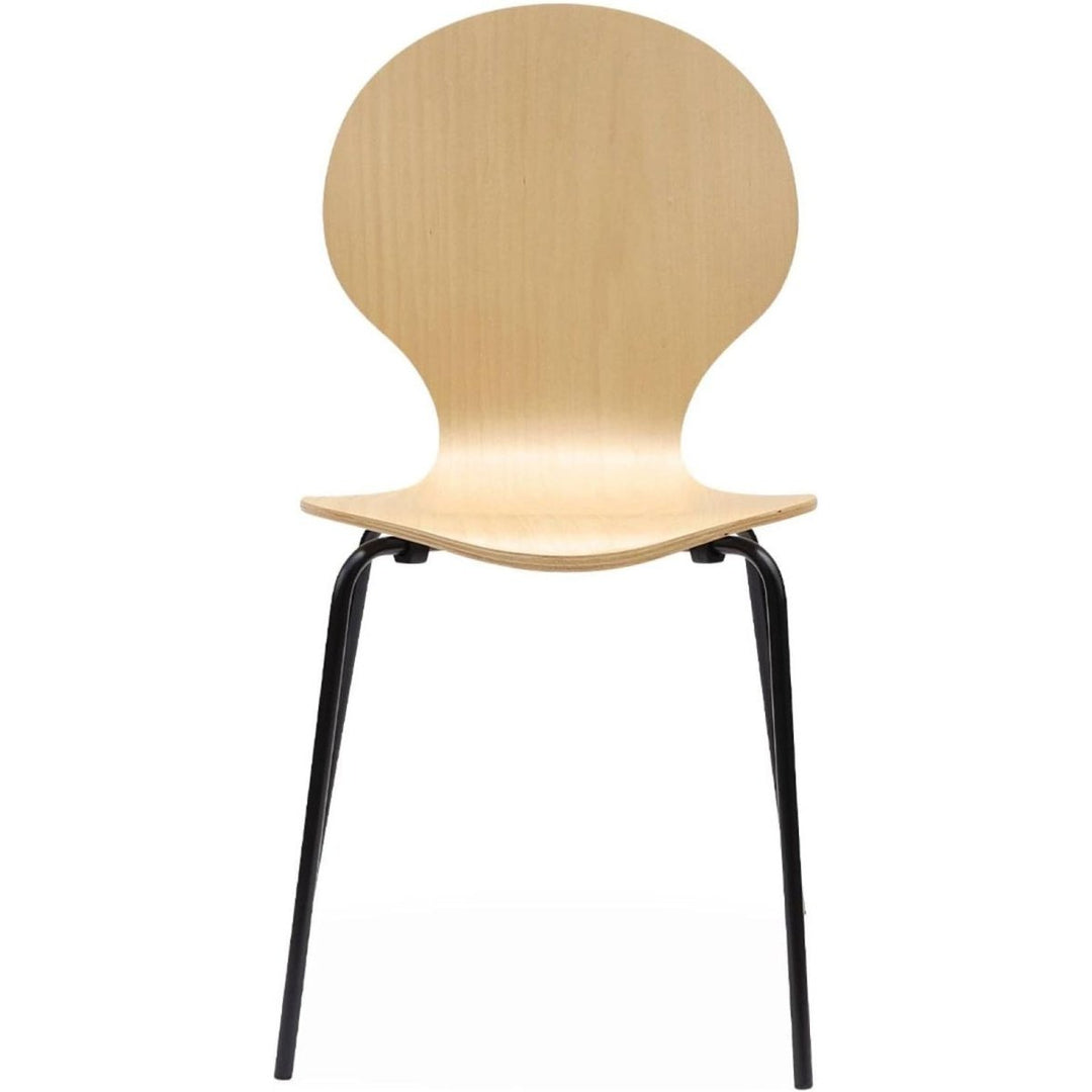 Chaises Bois Hévéa Moderne | Détente - Designix Chaises