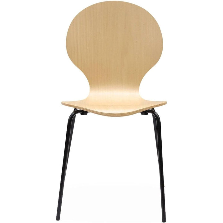 Chaises Bois Hévéa Moderne | Détente - Designix Chaises
