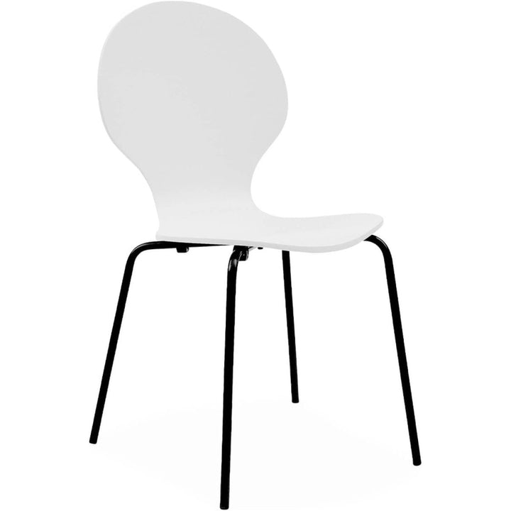 Chaises Bois Hévéa Moderne | Ocre - Designix Chaises