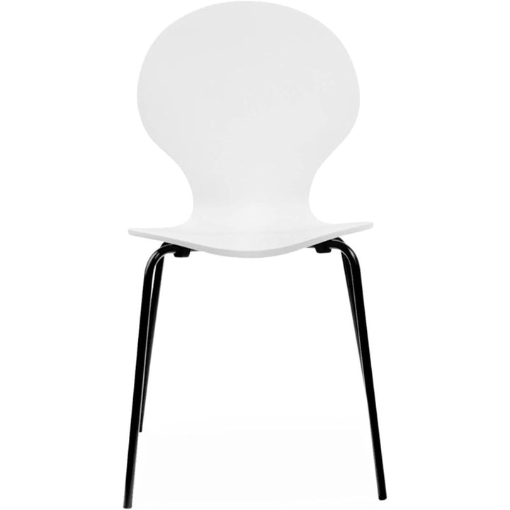 Chaises Bois Hévéa Moderne | Ocre - Designix Chaises