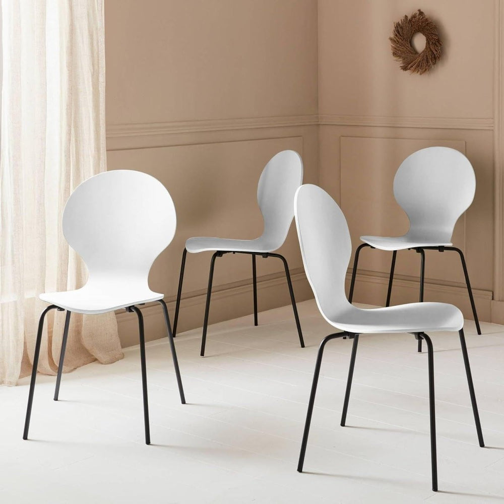 Chaises Bois Hévéa Moderne | Ocre - Designix Chaises