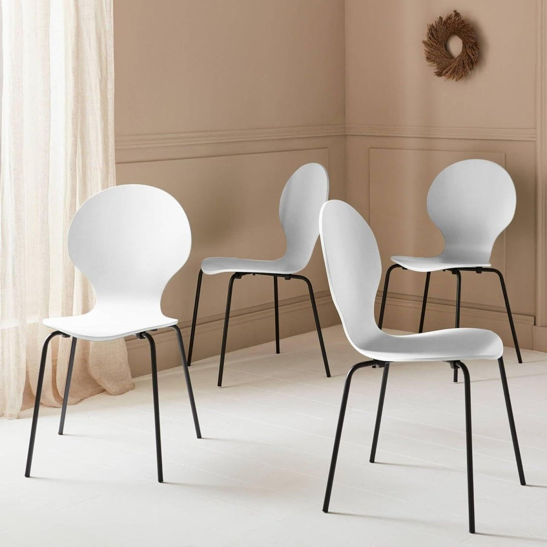 Chaises Bois Hévéa Moderne | Ocre - Designix Chaises