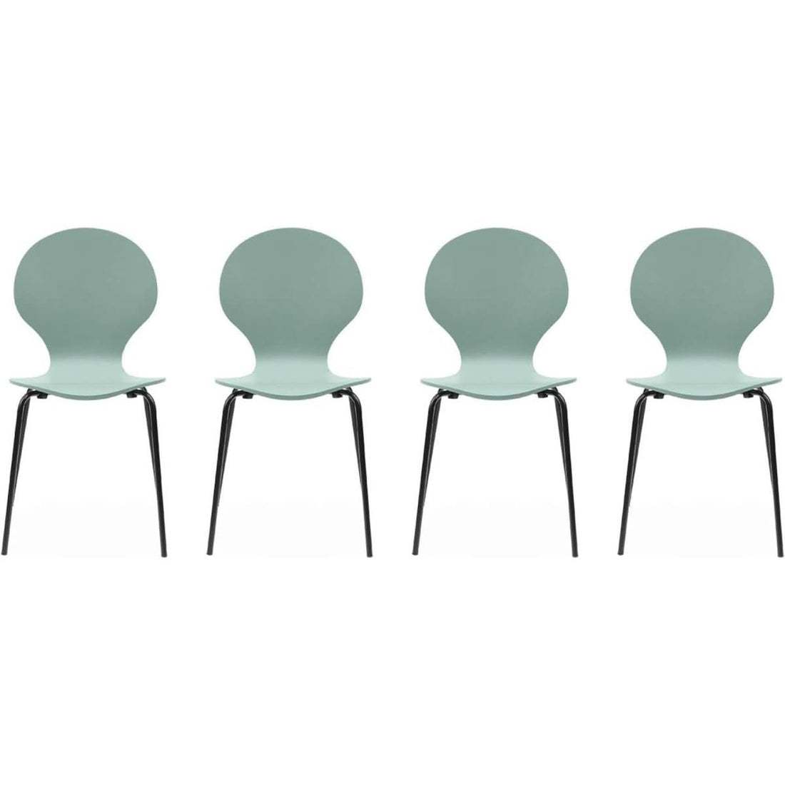 Chaises Bois Métal Minimaliste | Sable