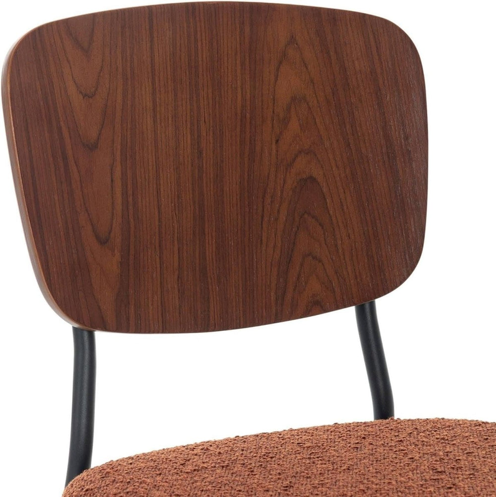 Chaises Bouclette Peuplier Noir | Sable - Designix Chaises
