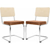 Chaises Cantilever Rotin Design | Vague