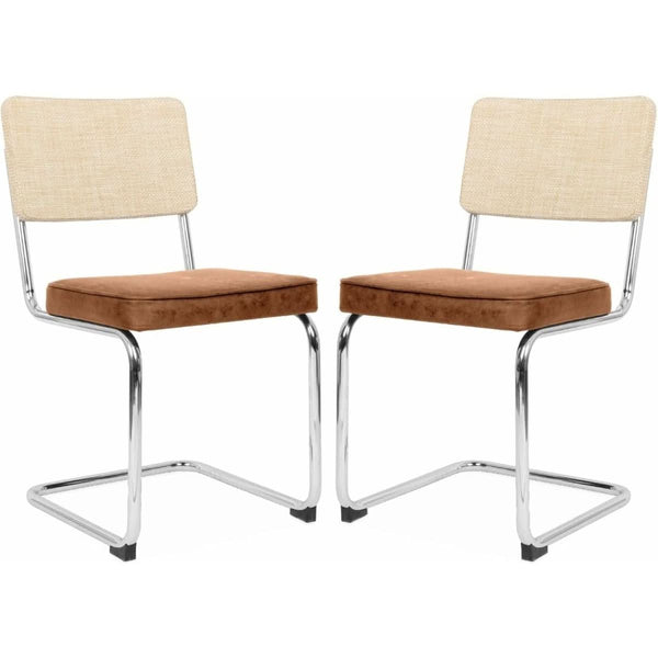 Chaises Cantilever Rotin Design | Vague