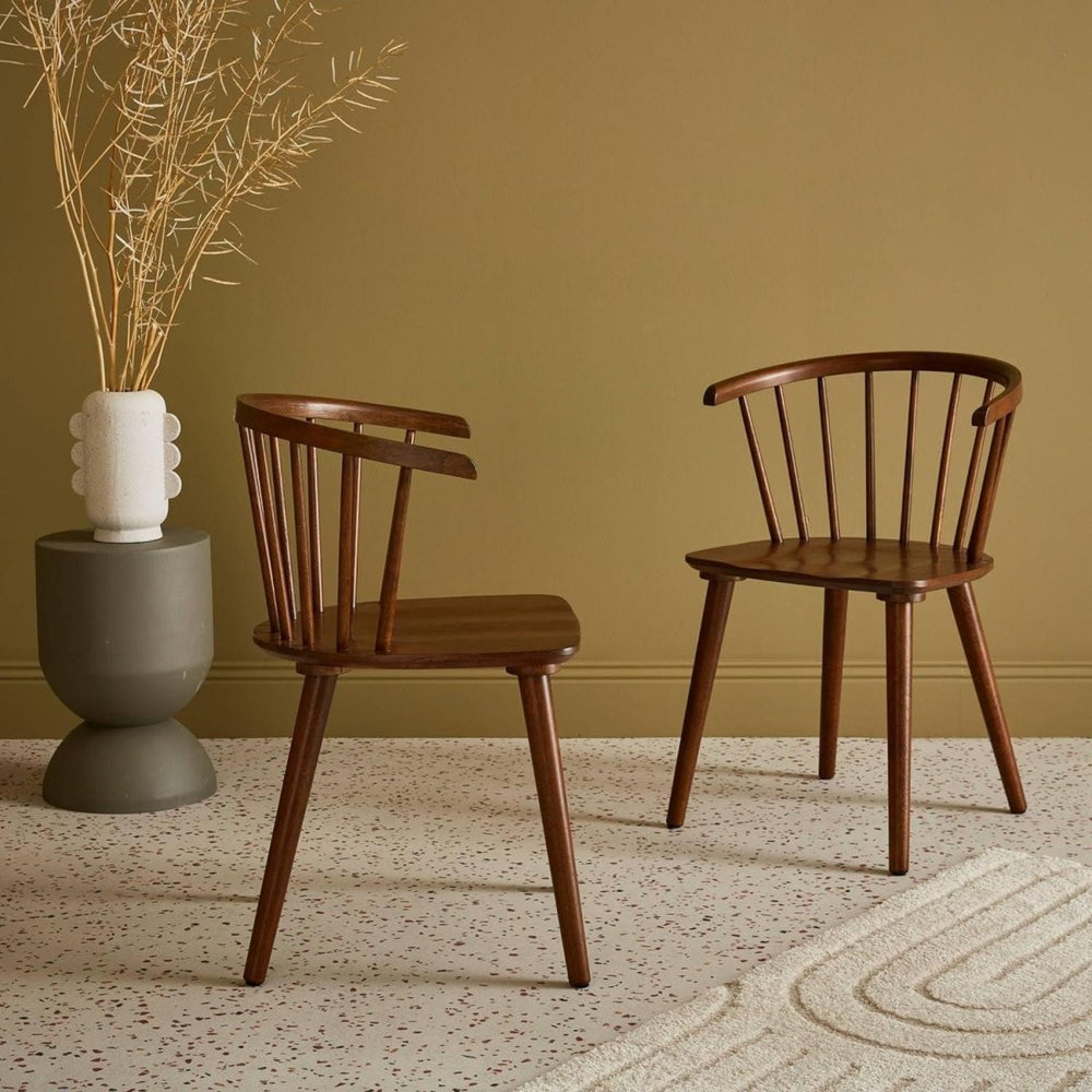 Chaises Noyer Bois Confort | Calme - Designix Chaises
