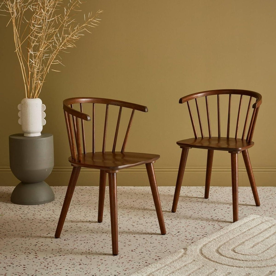 Chaises Noyer Bois Confort | Calme - Designix Chaises