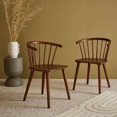 Chaises Noyer Bois Confort | Calme