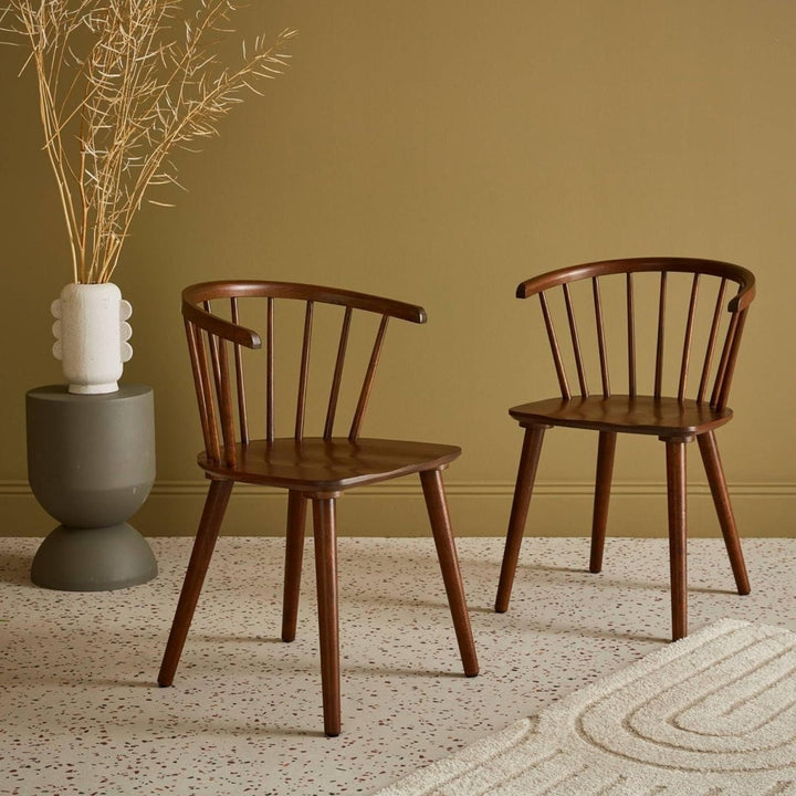 Chaises Noyer Bois Confort | Calme - Designix Chaises