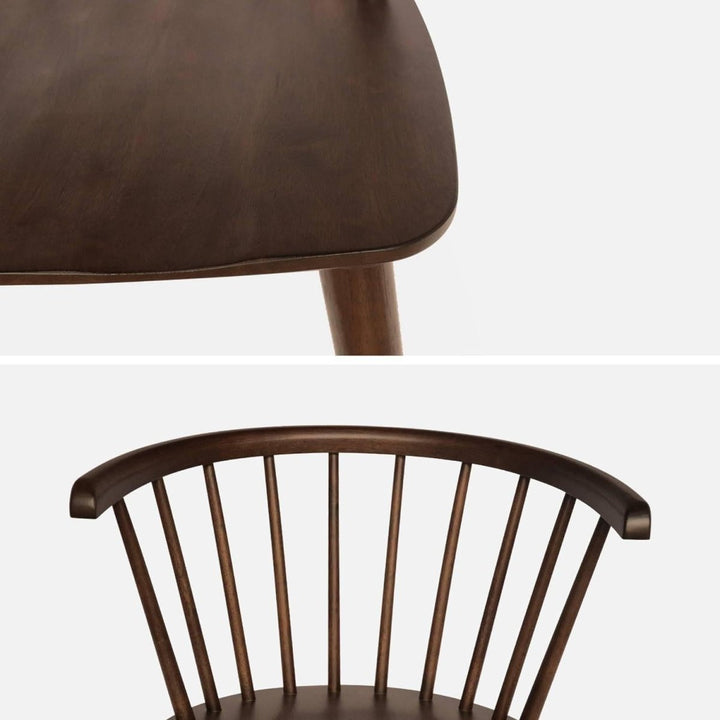 Chaises Noyer Bois Confort | Calme - Designix Chaises