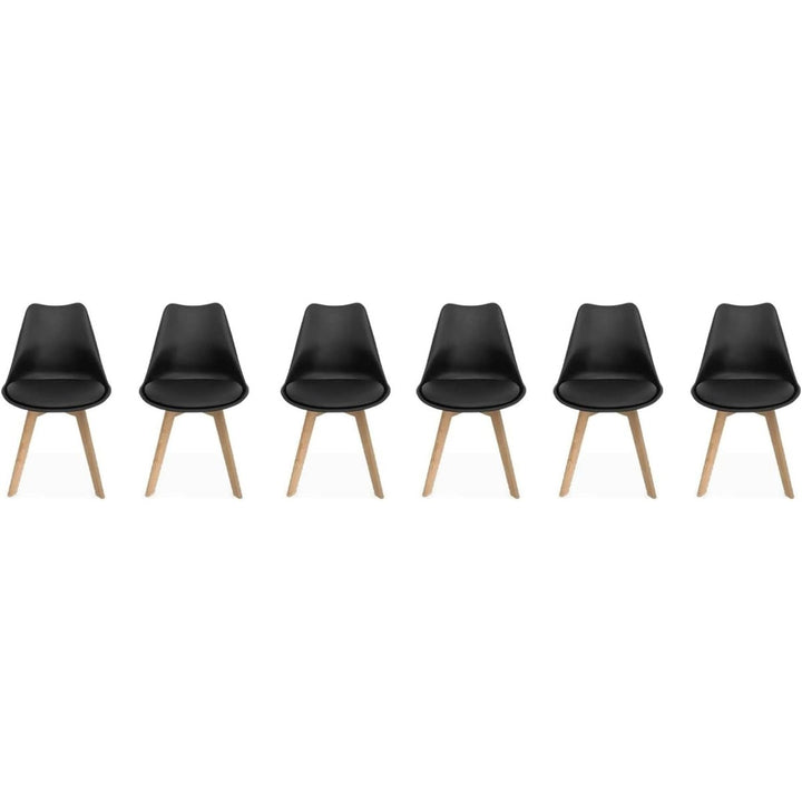 Chaises Scandinaves Pieds Bois | Granit - Designix Chaises