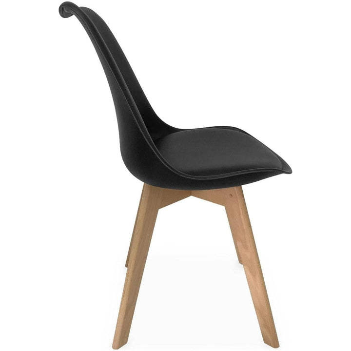 Chaises Scandinaves Pieds Bois | Granit - Designix Chaises