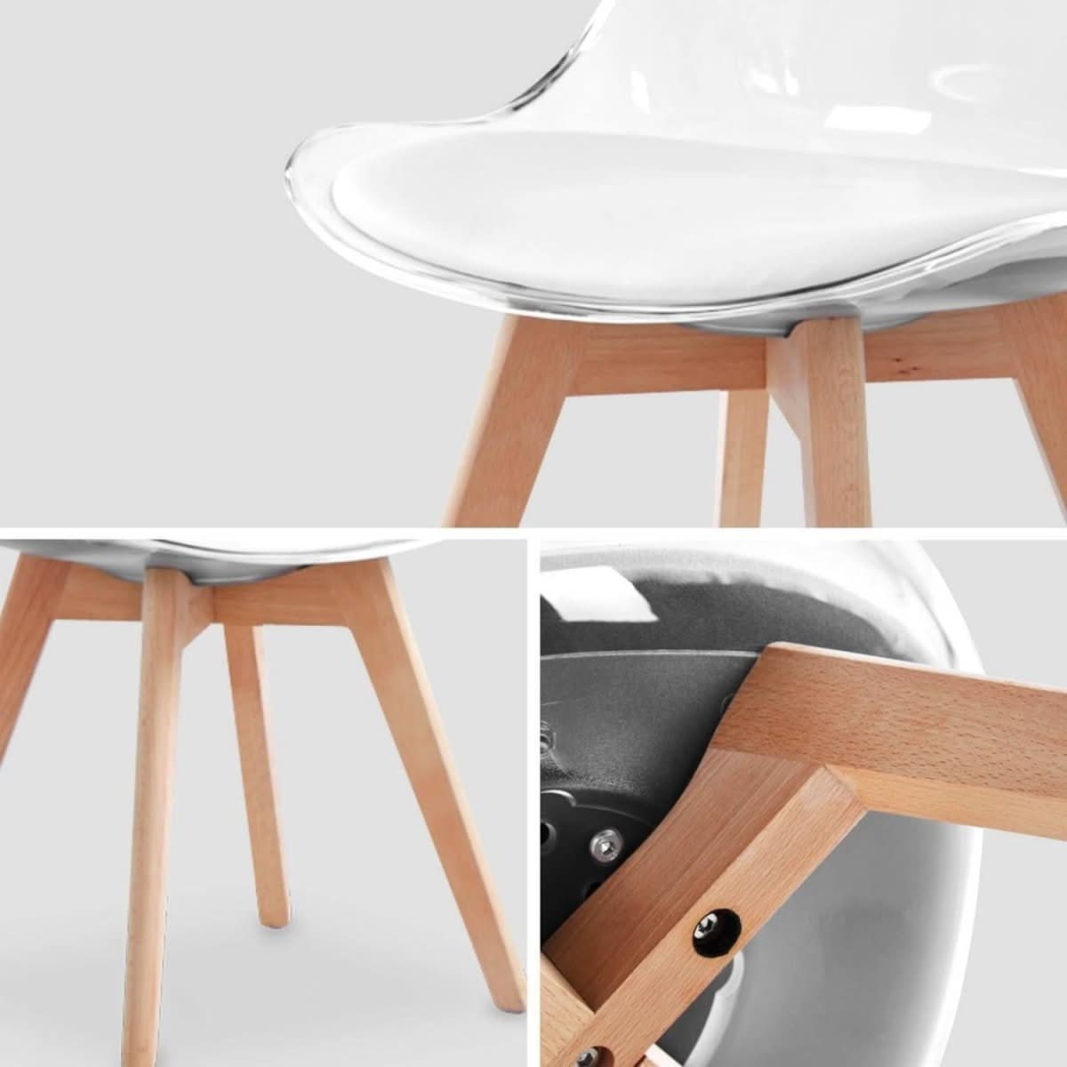 Chaises Scandinaves Pieds Bois | Magique - Designix Chaises