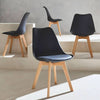 Chaises Scandinaves Pieds Hêtre | Feu