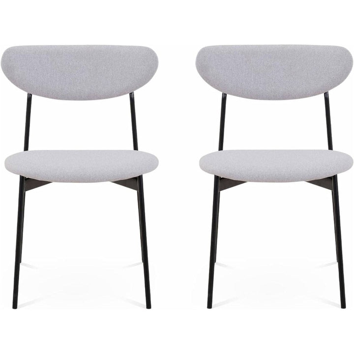 Chaises Scandinaves Retro Grises | Kinetic - Designix Chaises