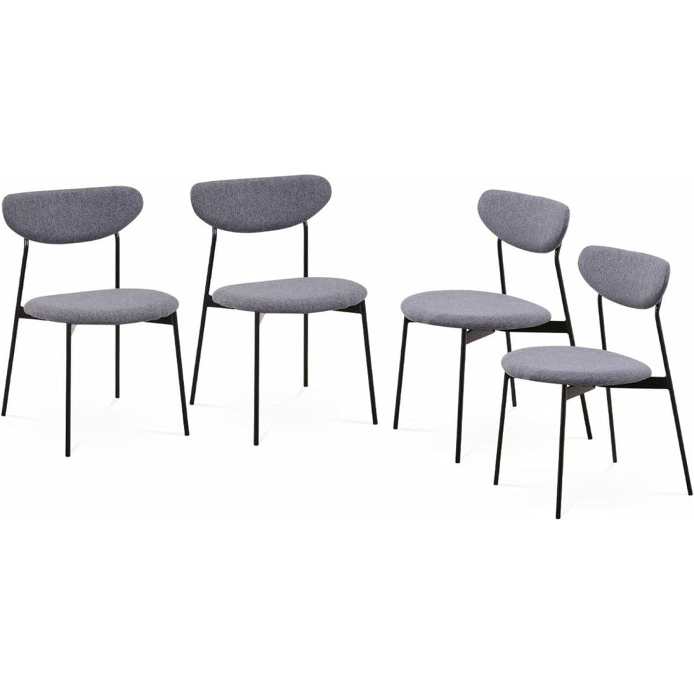 Chaises Scandinaves Vintage Gris | Horizon - Designix Chaises
