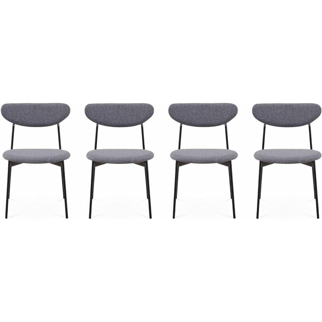 Chaises Scandinaves Vintage Gris | Horizon - Designix Chaises