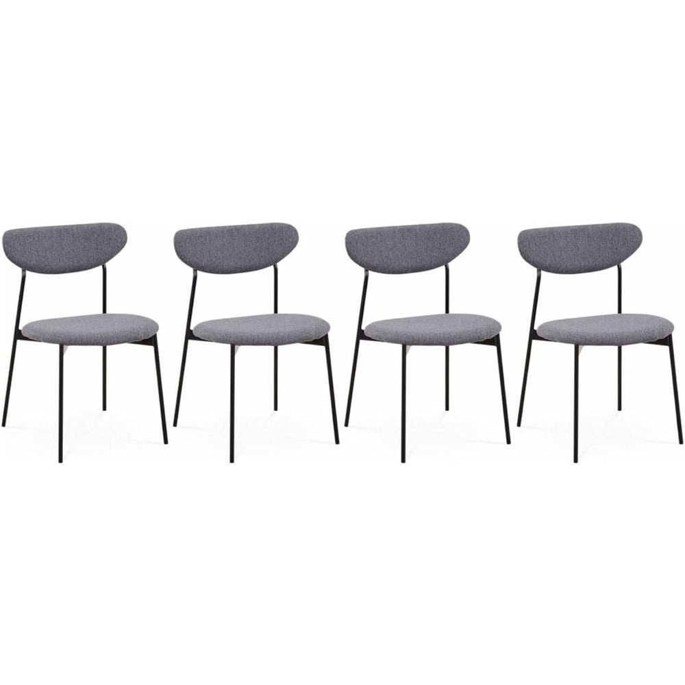 Chaises Scandinaves Vintage Gris | Horizon - Designix Chaises