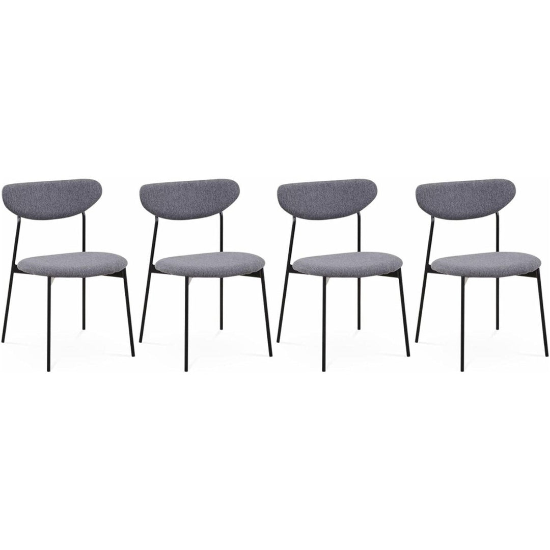 Chaises Scandinaves Vintage Gris | Horizon - Designix Chaises