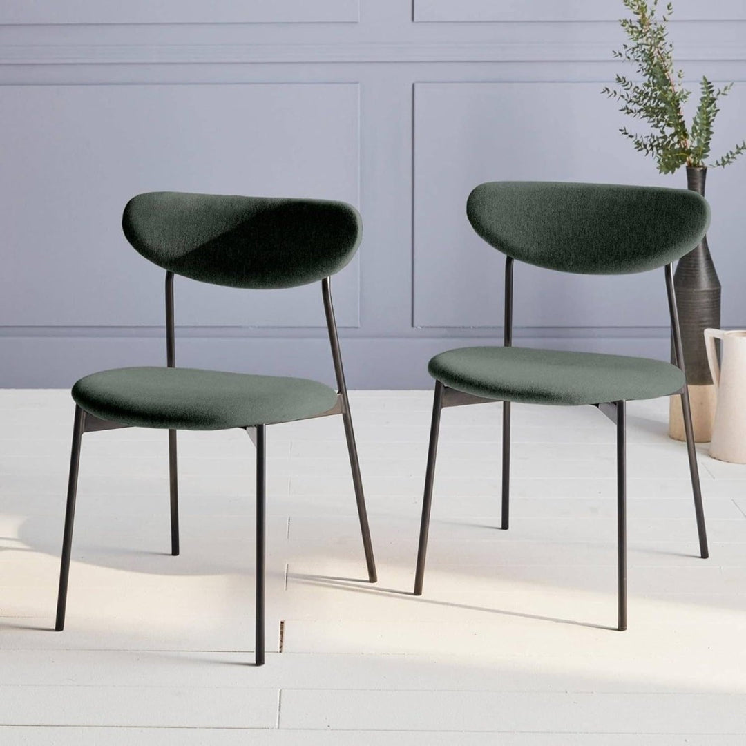 Chaises Scandinaves Vintage Vertes | Opale - Designix Chaises