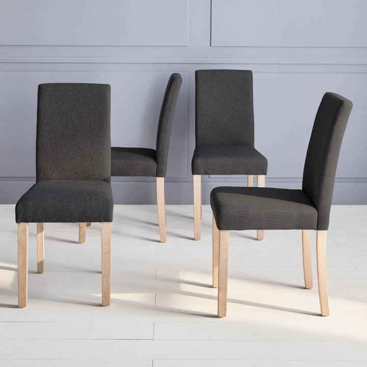 Chaises Tissu Bois Massif | Lueur - Designix Chaises