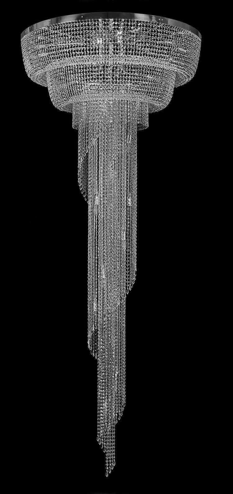Suspension spirale en cristal L431CLN