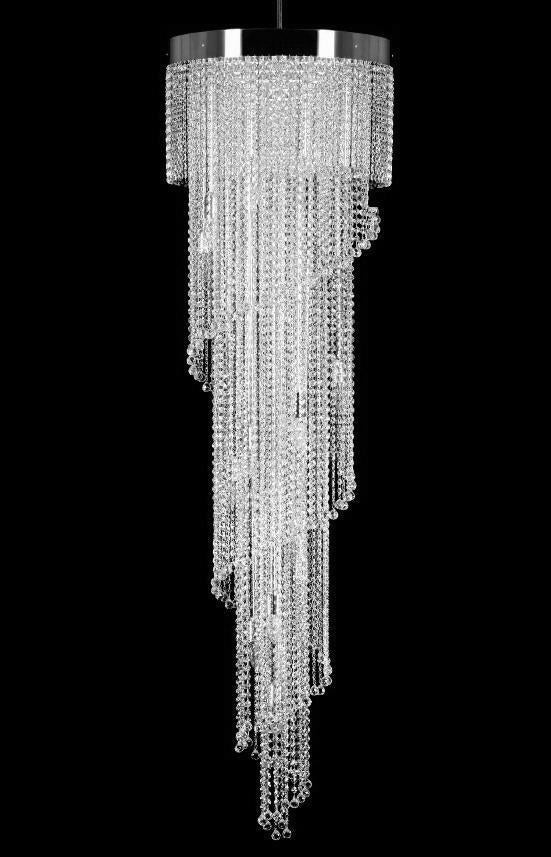 Suspension spirale en cristal L455CLN