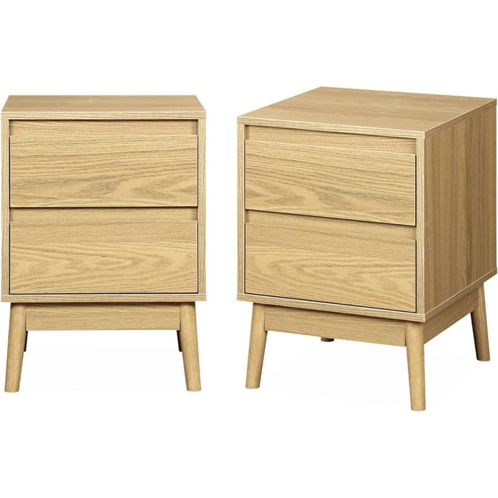 Chevet Scandinave Bois Tiroirs | Galaxie - Designix Table de Nuit