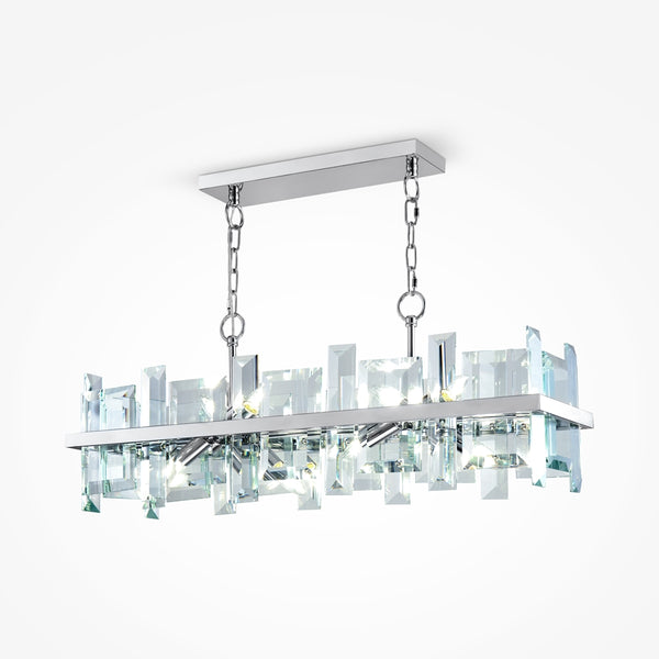 Cerezo Suspension luminaire argenté