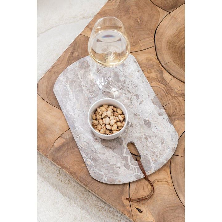 Boîte de puzzle de table basse en bois de teck naturel | Designix -     - https://designix.fr