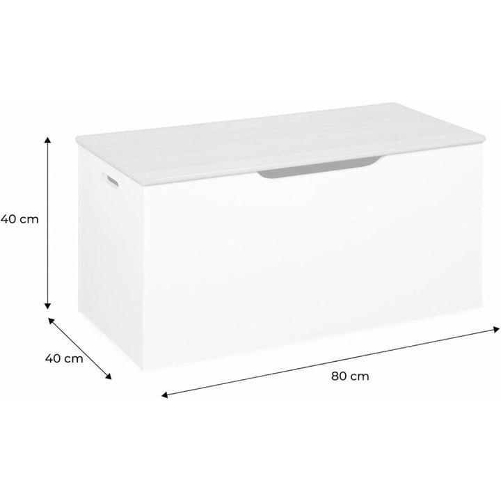 Coffre Jouets Bois Rabattable | Modo - Designix Coffre de Rangement
