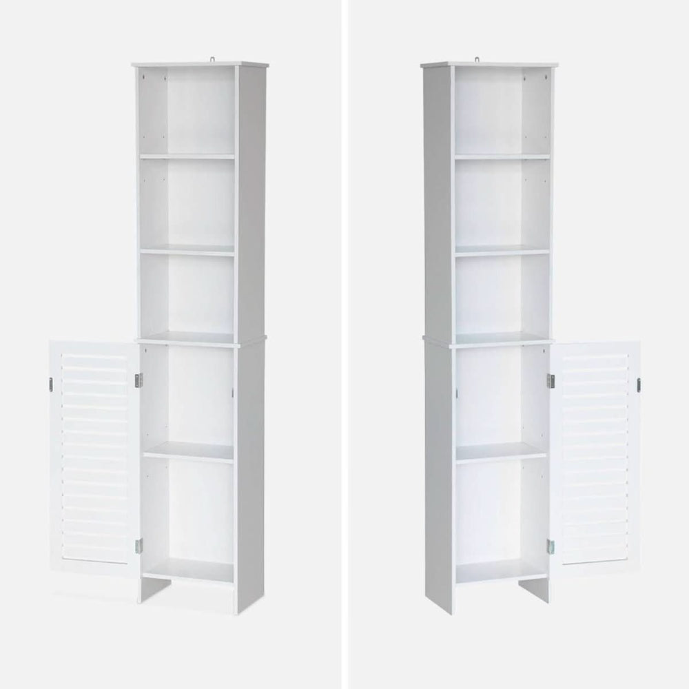 Colonne Rangement Salle Bain | Élan - Designix Meuble de Rangement