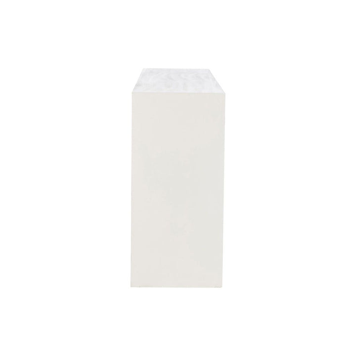 Commode Bois Blanc Avec Paniers - Designix
