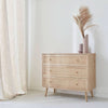 Commode Bois Cannage Bohème | Sérénité