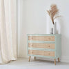 Commode Bois Cannage Bohème | Trésor