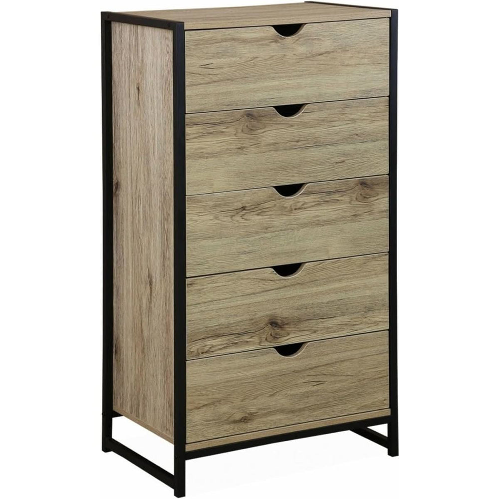 Commode Loft Bois Métal | Zéphyr - Designix Commode