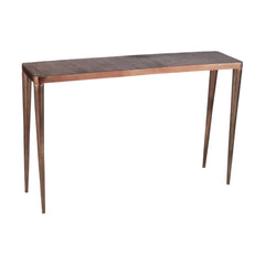 Console Aluminium Bronze Élégante