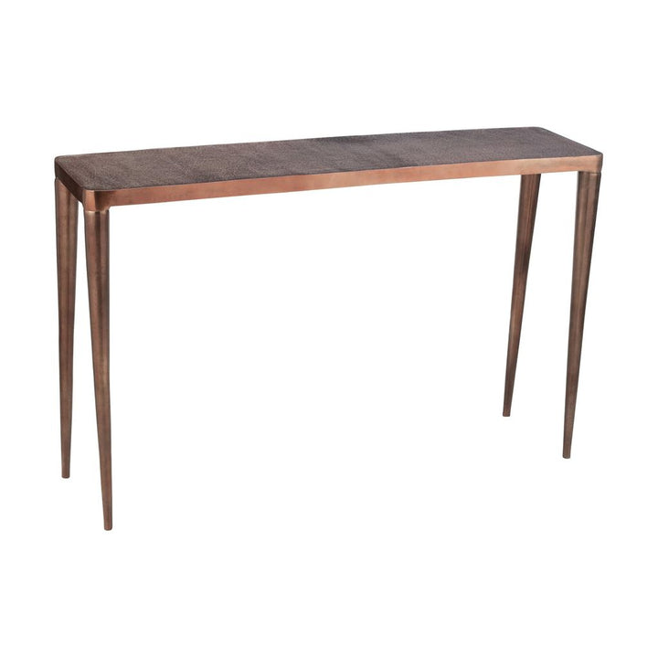 Console Aluminium Bronze Élégante - Designix