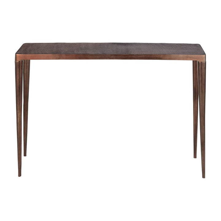 Console Aluminium Bronze Élégante - Designix