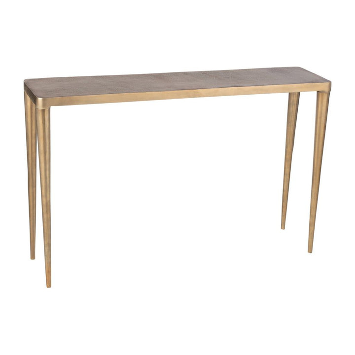 Console Aluminium Or Élégante - Designix
